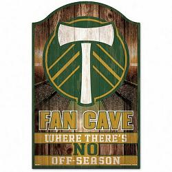 Portland Timbers Sign 11x17 Wood Fan Cave Design