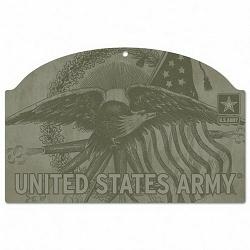 US Army Eagle 11x17 Wood Sign