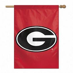 Georgia Bulldogs Banner 28x40 Vertical Logo Design