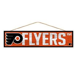 Philadelphia Flyers Sign 4x17 Wood Avenue Design