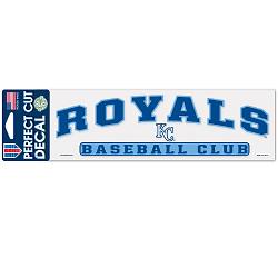 Kansas City Royals Decal 3x10 Perfect Cut Color