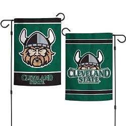 Cleveland State Vikings Flag 12X18 Garden Style