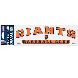 San Francisco Giants Decal 3x10 Perfect Cut Color