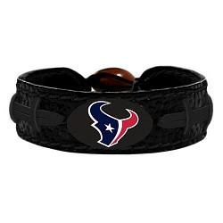 Houston Texans Bracelet Team Color Tonal Black Football CO