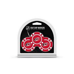 Carolina Hurricanes Golf Chip with Marker 3 Pack