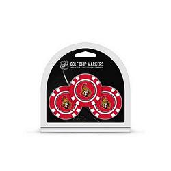 Ottawa Senators Golf Chip with Marker 3 Pack