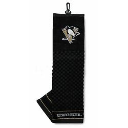 Pittsburgh Penguins Golf Towel 16x22 Embroidered