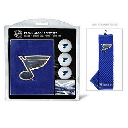 St. Louis Blues Golf Gift Set with Embroidered Towel