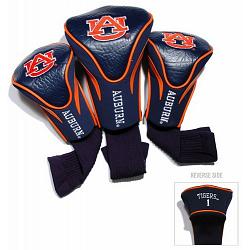 Auburn Tigers Golf Club 3 Piece Contour Headcover Set