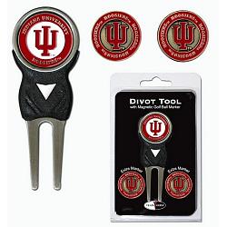 Indiana Hoosiers Golf Divot Tool with 3 Markers