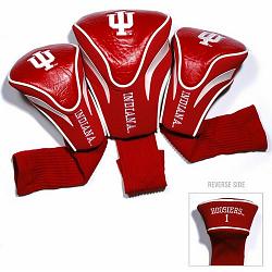 Indiana Hoosiers Golf Club 3 Piece Contour Headcover Set