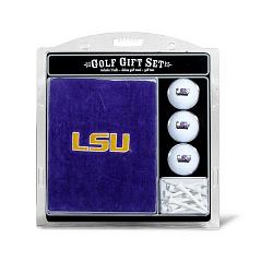 Team Golf LSU Tigers Golf Gift Set with Embroidered Towel -