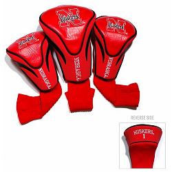 Nebraska Cornhuskers Golf Club 3 Piece Contour Headcover Set