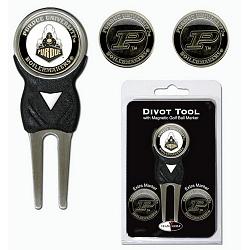 Purdue Boilermakers Golf Divot Tool with 3 Markers