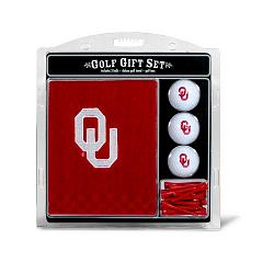 Oklahoma Sooners Golf Gift Set with Embroidered Towel