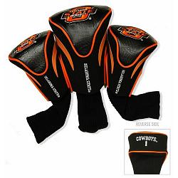 Oklahoma State Cowboys Golf Club 3 Piece Contour Headcover Set