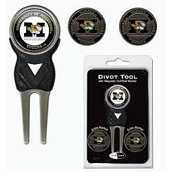 Missouri Tigers Golf Divot Tool with 3 Markers