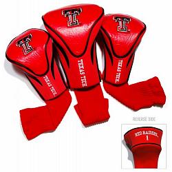 Texas Tech Red Raiders Golf Club 3 Piece Contour Headcover Set