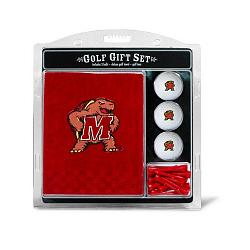 Maryland Terrapins Golf Gift Set with Embroidered Towel