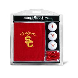 USC Trojans Golf Gift Set with Embroidered Towel