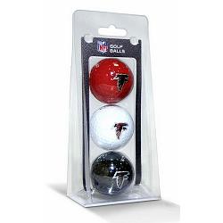 Atlanta Falcons 3 Pack of Golf Balls