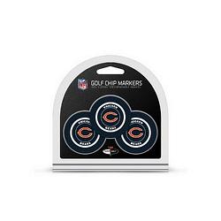 Chicago Bears Golf Chip with Marker 3 Pack