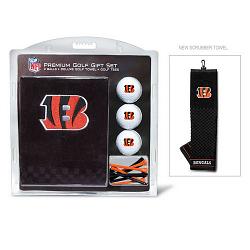 Cincinnati Bengals Golf Gift Set with Embroidered Towel