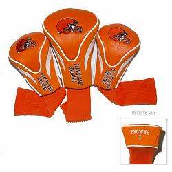 Cleveland Browns Golf Club 3 Piece Contour Headcover Set