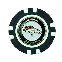 Denver Broncos Golf Chip with Marker