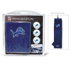 Detroit Lions Golf Gift Set with Embroidered Towel
