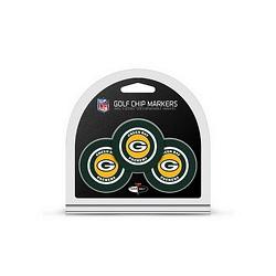 Green Bay Packers Golf Chip with Marker 3 Pack