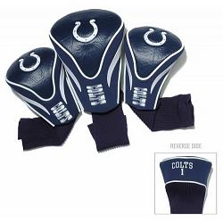 Indianapolis Colts Golf Club 3 Piece Contour Headcover Set