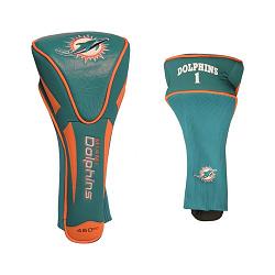 Miami Dolphins Golf Headcover - Single Apex Jumbo