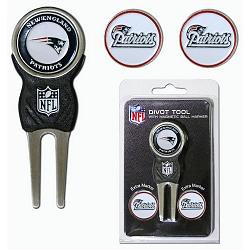 New England Patriots Golf Divot Tool with 3 Markers