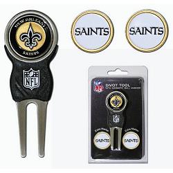 New Orleans Saints Golf Divot Tool with 3 Markers