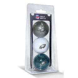Philadelphia Eagles 3 Pack of Golf Balls