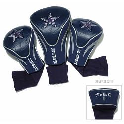 Dallas Cowboys Golf Club 3 Piece Contour Headcover Set