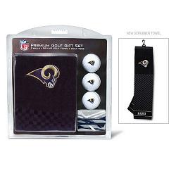 Los Angeles Rams Golf Gift Set with Embroidered Towel