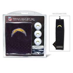 Los Angeles Chargers Golf Gift Set with Embroidered Towel
