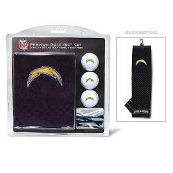 Los Angeles Chargers Golf Gift Set with Embroidered Towel