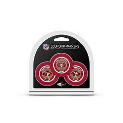 San Francisco 49ers Golf Chip with Marker 3 Pack