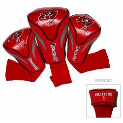 Tampa Bay Buccaneers Golf Club 3 Piece Contour Headcover Set