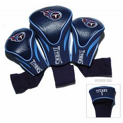 Tennessee Titans Golf Club 3 Piece Contour Headcover Set