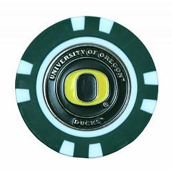 Oregon Ducks Golf Chip with Marker - Bulk