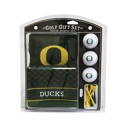 Oregon Ducks Golf Gift Set with Embroidered Towel