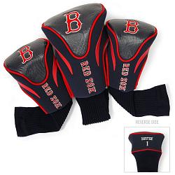 Boston Red Sox Golf Club 3 Piece Contour Headcover Set