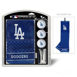 Los Angeles Dodgers Golf Gift Set with Embroidered Towel