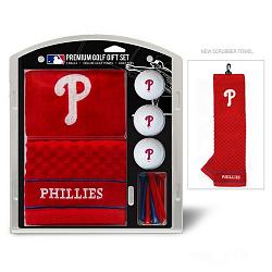 Philadelphia Phillies Golf Gift Set with Embroidered Towel