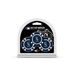 Seattle Mariners Golf Chip with Marker 3 Pack