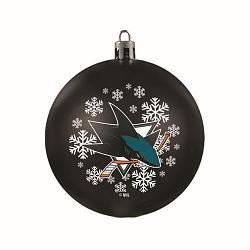 San Jose Sharks Ornament Shatterproof Ball